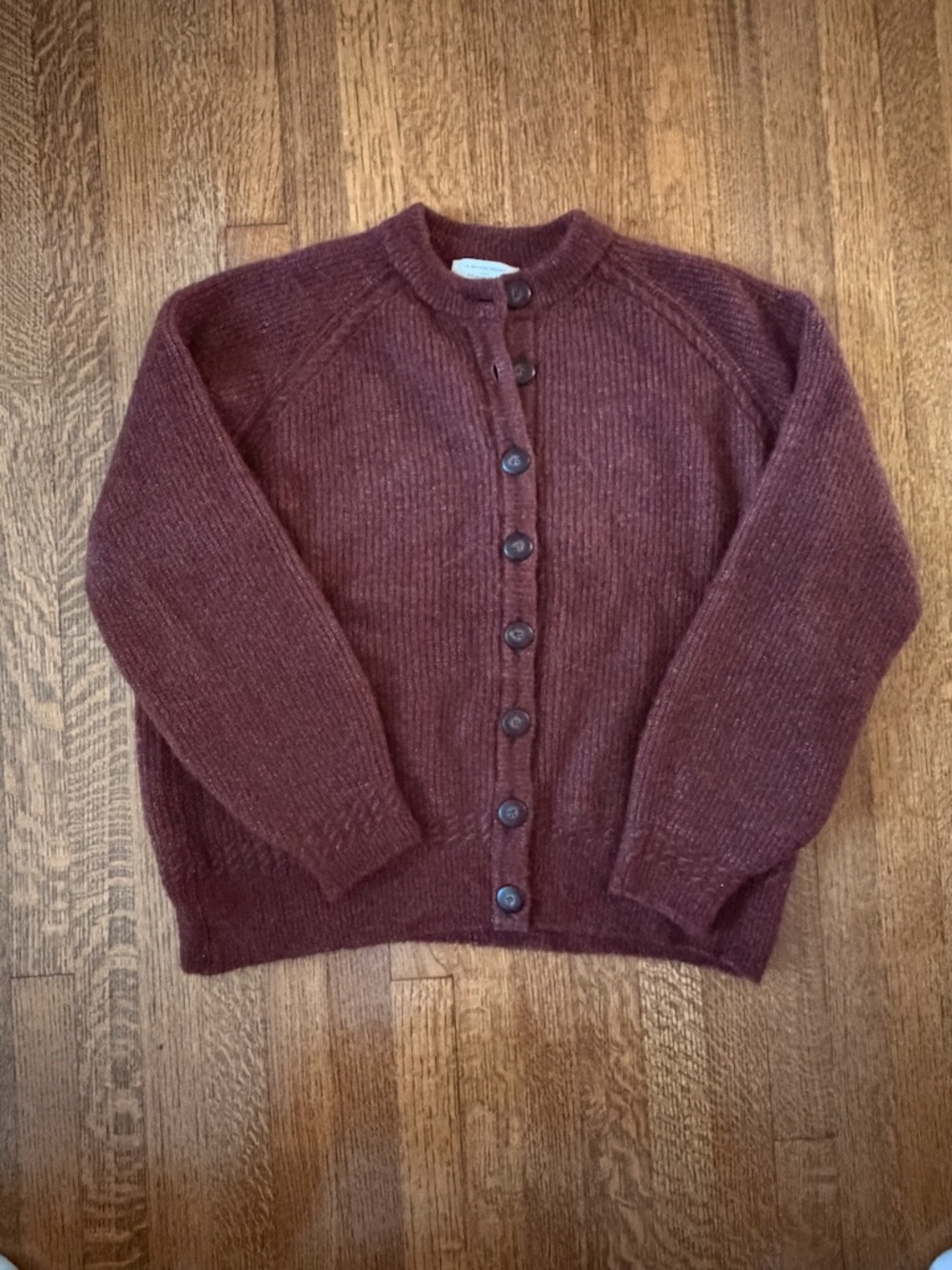 SEZANE Othello Cardigan Mocha - Size M